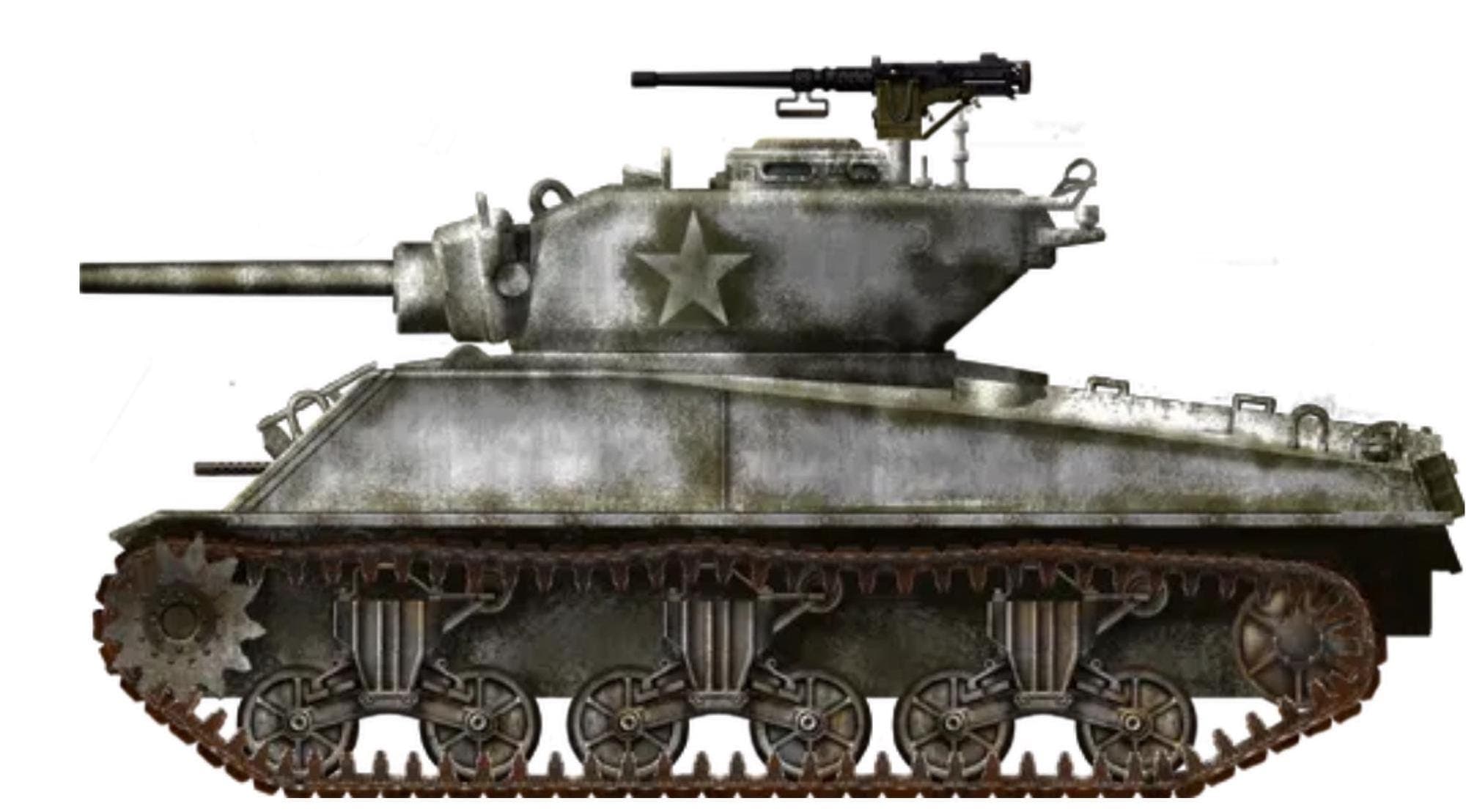 Jumbo Sherman Tank 6